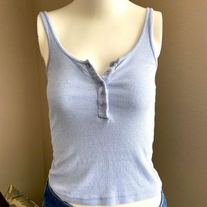 Brandy Melville blue tank top